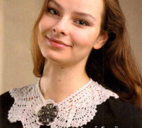 Вязаный воротничок Винтаж